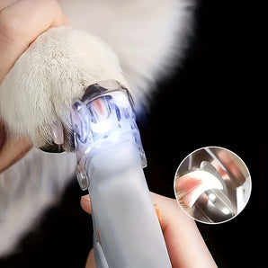 LED Pet Nail Clipper For Easy And Safe Dog And Cat Paw Grooming