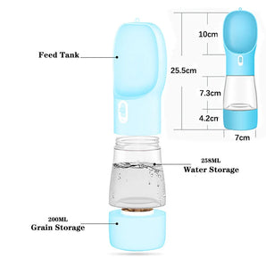 Portable Pet Dog Water Bottle For Small Large Dogs Travel Puppy Cat Drinking Bowl Outdoor Pet Water Dispenser Feeder Pet Product