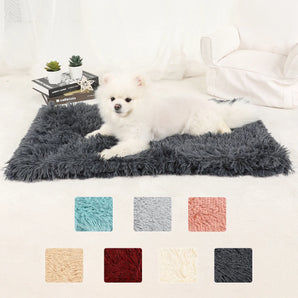 Dog Blanket Pet Bed Warm Beds for Dogs Medium Supplies Accessories Kennel Small Cats Large Basket Washable Puppy Plush Mat