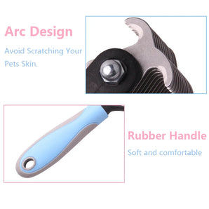 Pet Dog Comb Stainless Steel Brush Effectively Removes Floating Hair Dead Skin Dirty Things Hair Care Pet Cleaning Products