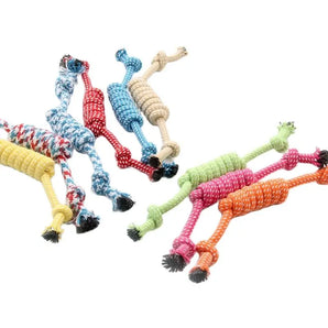 Dog Rope Chew Toy Outdoor Training Fun Playing Cat Dogs Toys For Large Small Dogs Durable Braided Rope Toy Antistress Fidget Toy