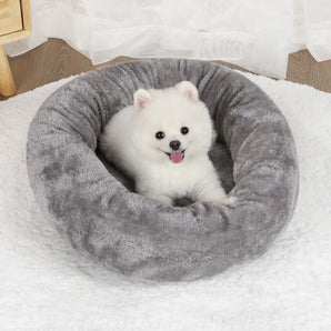 Dog Cushion Fluffy Bed Puppy Beds for Dogs Small Supplies Large Medium Basket Washable Mat Cats Kennel Accessories Plush Pet Big