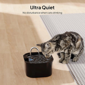 2.5L USB cat and dog pet water fountain automatic circulation filter pet electric silent water pump water fountain