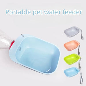 Pet Travel Water Bottle Portable Outdoor Water Bowl Dog Cat Water Bottle Drinking Water Feeder for Dog Cat Bottle Pet Supplies