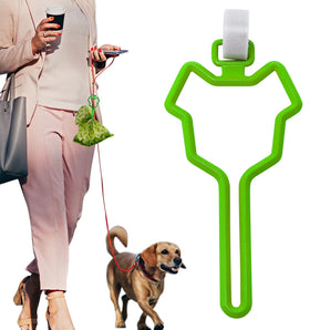 1PC Dog Poop Bag Holder Clip Hands-free Clip Traction Rope Toilet Bag Dispenser Holder Cleaning Supplies Pet Dog Cat Accessories