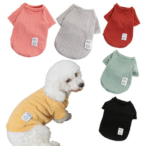 Puppy Pet Sweaters for Small Medium Dogs Cats Clothes Winter Warm Dog Knitted Clothing Chihuahua Yorkies Shih Tzu Pug Coats