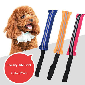 Dog Training Stick Chewing Toy Interactive Training Dog Bite Stick Oxford Cloth Bite Resistant Toy for Large Small Dog Supplies