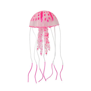 Artificial Vivid Jellyfish Silicone Fish Tank Decor Aquarium Decoration Ornament Silicone Material Odorless Aquatic Landscape