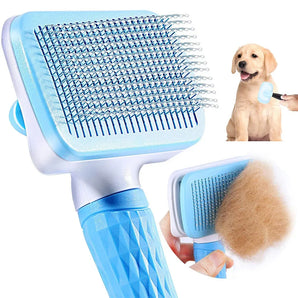 Dog Hair Remover Brush Cat Hair Grooming and Care Comb for Long Hair Dog Pet Removes Hairs Cleaning Bath Brush Pet Supplies