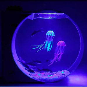 Artificial Vivid Jellyfish Silicone Fish Tank Decor Aquarium Decoration Ornament Silicone Material Odorless Aquatic Landscape