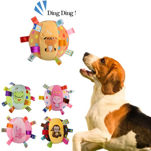 Pet Interactive Ball Toy with Ding Sound for Small Large Dog Anti-Bite Floating Interactive Supplies Pet Toys Aggressive Chewing