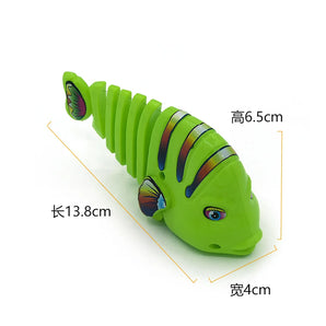 Pet Cat Toy Spring Swing Fish Hair Fish Tease Cat Pet Plastic Toy Pet Cat Toys Interactive Pet Products for Cats