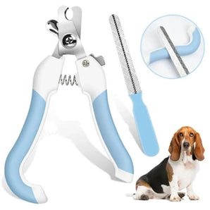 Pet Nail Clippers Cats And Dogs Professional Claw Trimming Cleaning Tools Stainless Steel Grooming Scissors Set Pets Supplies