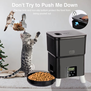 3L Pet Feeder Timing Smart Automatic Dog Pet Feeder For Cats Dog Button Intelligent Dry Food Dispenser Dog Bowl