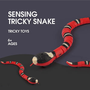 Smart Sensing Snake For Cats Interactive Automatic Cat Toys USB Rechargeable Tease Toys For Cats Dogs Cat Accessories