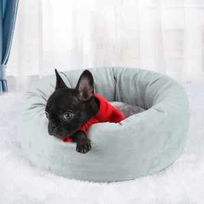 Pet Beds Small Dogs Puppy Bed Sofa Dog Accessorys Accessories Plush Medium Basket Warm Washable Fluffy Kennel Pets Products