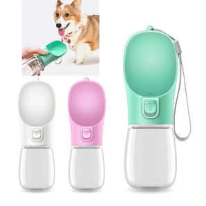 350/550ml Portable Pet Dog Water Bottle Bowl Feeder for Small Large Dogs Outdoor Travel Pet Water Dispenser Feeder Pet Product