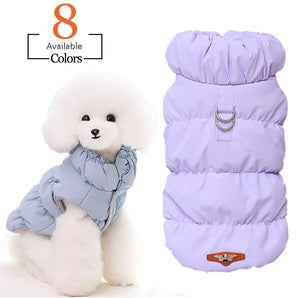 Soft Warm Dog Turtleneck Coat for Small Medium Dog Clothes Puppy Jacket Chihuahua French Bulldog Outfit Poodle Pug Costumes