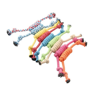 Dog Rope Chew Toy Outdoor Training Fun Playing Cat Dogs Toys For Large Small Dogs Durable Braided Rope Toy Antistress Fidget Toy