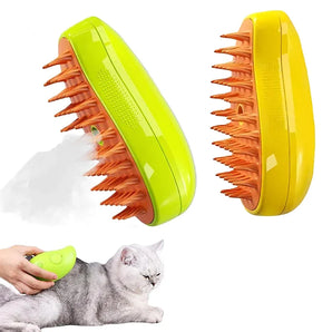 3 in 1 Cat Steam Brush Pet Hair Brushes for Dogs Cats Massage Grooming Brush Steamy Dog Hair Removal Comb Pet Accessories