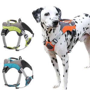 Reflective Harnesses For Small Dogs Adjustable Pet Training Product Chihuahua Pug Dog Harness Vest Outdoor Protective Harnesses