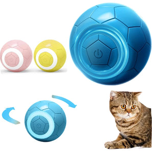 Automatic Rolling Jumping Ball for Dog Cat Training Interactive Toy Pet Bite-resistant Ball Kittens Gravity Jumping Balls