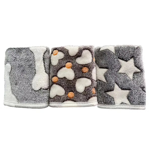 Autumn Winter Coral Fleece Warm Pet Kennel Pad Dog Blanket Pet Bed Mat for Small Large Dogs Dog Accessories