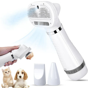 Pet Dog Comb with Spray Brush Dog Hair Dryer Removes Hair While Drying Hair Pet Multifunctional Hair Cleaning Tool