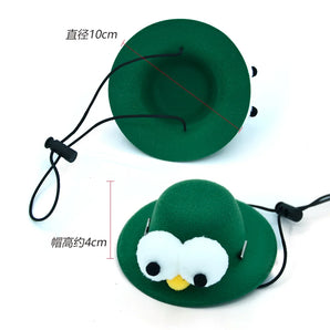 Funny Big Eye Cat Hat for Small Dogs Cat Accessories Pet Supplies Dog Halloween Cosplay Costume