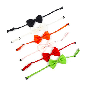 Pet Dog Cat Bow Tie Adjustable Neck Tie Pet Dog Bow Puppy Bows Collar for Kitten Collar Dogs Grooming Accessories Pet Supplies