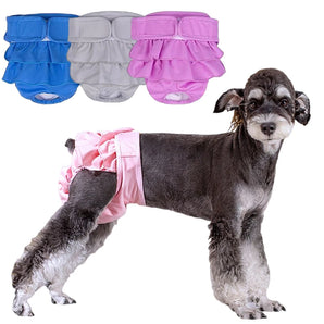 Pet Shorts Panties for Small Large Dogs Cats Washable Physiological Pants Diapers Puppy Menstruation Underwear Dog Accessories