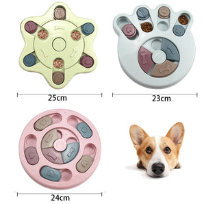 Dog Puzzle Toys Slow Feeder Interactive Increase Dogs Food Puzzle Feeder Toys for IQ Training Mental Enrichment Dogs Supplies