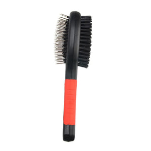 2 Sizes Pet Dog Needle Comb Durable Double-Sided Bathing Brush Plastic Massage Beauty Bristle Brush Floating Hair Grooming Tools