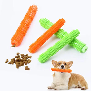 Pet Dog Toy TPR Material Bite-Resistant Leaky Food Molar Stick Training Gnawing Clean Care Oral Pet Entertainment Supplies