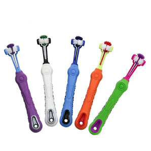 Dog Toothbrush Pet Products Dog Accessories Supplies Dog Gadgets Multi Angle Oral Cleaning Pets Dogs Toothbrush for Small Dogs