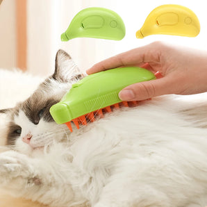 3 in 1 Cat Steam Brush Steamy Dog Brush Electric Spray Cat Hair Brushes for Massage Pet Grooming Comb Hair Removal Combs