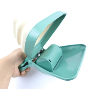 Dog Pet Travel Foldable Pooper Scooper With 1 Roll Decomposable Bags Poop Scoop Clean Pick Up Excreta Cleaner Tools Pet Products