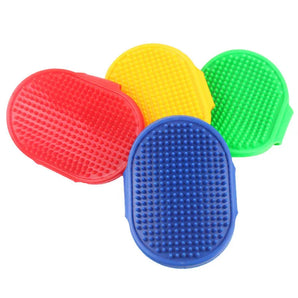 1Pc Soft Dog Cat Bath Brush Pets Comb Rubber Washing Glove Hair Fur Grooming Massage Brush for Pet Dog Cats Pet Supplies