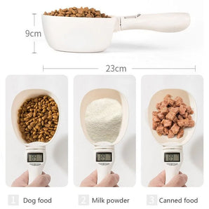 Pet Food Scale Electronic Measuring Tool The New Dog Cat Feeding Bowl Measuring Spoon Kitchen Scale Digital Display 250ml