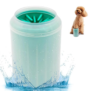 Pet Foot Wash Cup Soft Silicone Material Cat and Dog Foot Cleaner Portable Dog Foot Massage Pet Foot Bath Cleaning Supplies