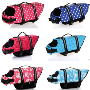 Safety Pet Dog Life Jacket for Dogs Summer French Bulldog Shih Tzu Swimwear Puppy Big Dog Clothing Vest Tshirt zwemvest hond