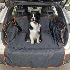 Dog Car Seat Cover Large Dogs Trunk Protection Pad Waterproof Mat Dog Carrier Hammock Dirt Resistant Cars Rear Seats Cushion