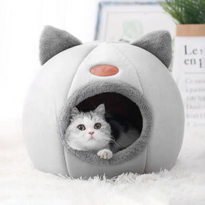 Dog Bed Pet Deep Sleep Cave Comfort Soft Warm Mats Sleeping Kennel Winter Cozy Nest for Small Medium Big Dogs Kitten House