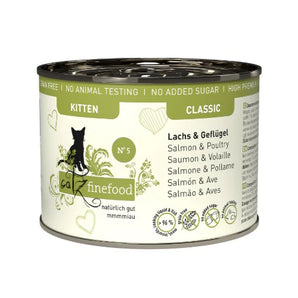 Catz Finefood Kitten No.05 Lachs & G. - Salmon & Poultry