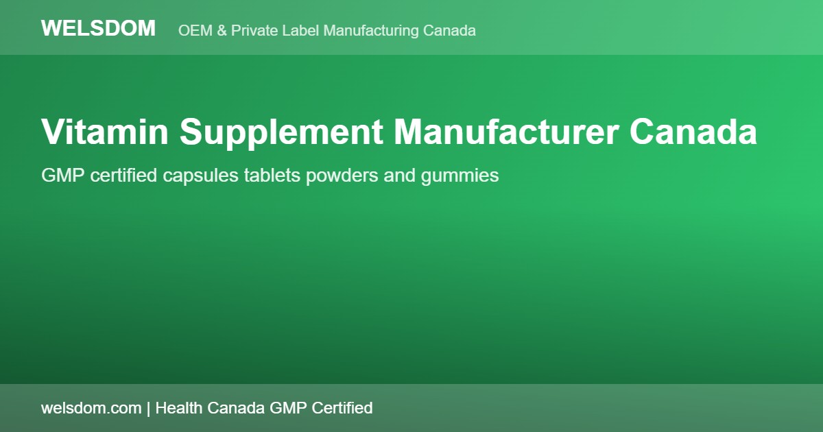 OEM Manufacturing Services for Atlanta Wellness Brands 1 OEM manufacturing services for Atlanta - Welsdom OEM manufacturer